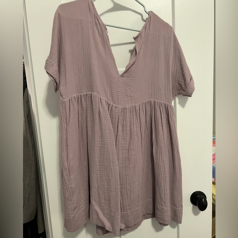Dress with shorts